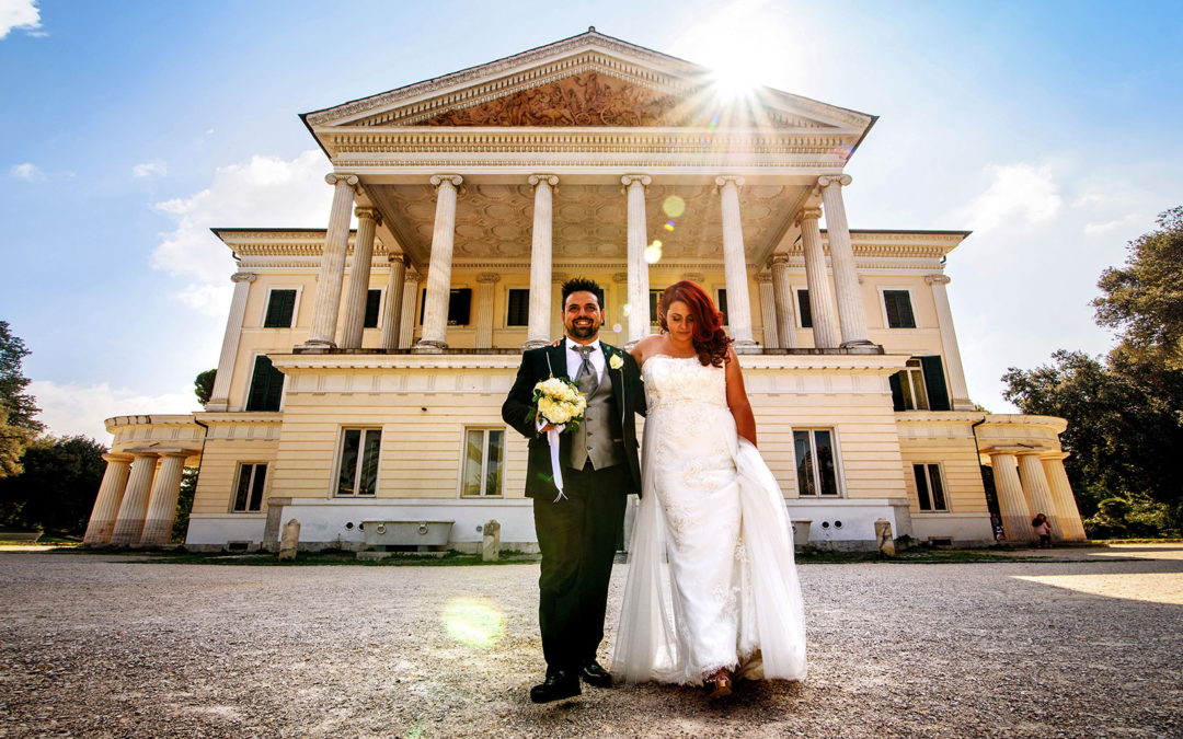 Sarah e Cristiano, matrimonio a Fonte Nuova, Villa Sesterzi