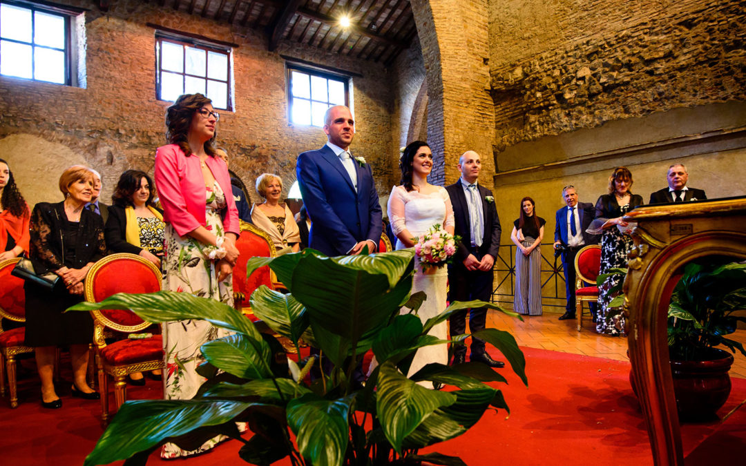 Vignola Mattei, matrimoni civili a Caracalla