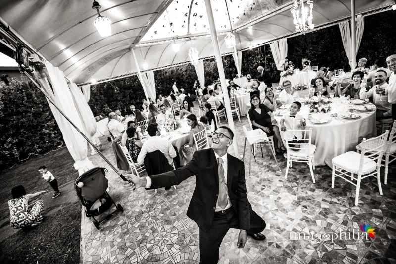 Matrimonio ad Ariccia, ricevimento di nozze a Villa Rufelli
