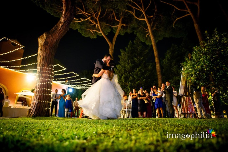 Matrimonio ad Ariccia, ricevimento di nozze a Villa Rufelli