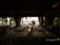Gli sposi nel Ristorante Pagnanelli di Castel Gandolfo