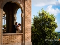 Ritratto degli sposi alle torri di Punta San Michele, Rocca di Papa