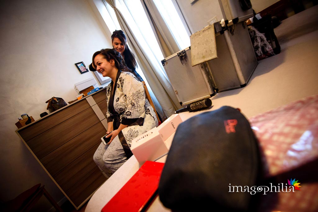 Preparazione della sposa Preparazione della sposa