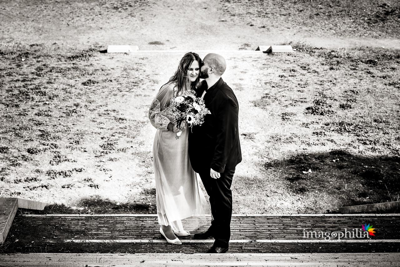 Matrimonio civile a Roma vicino alle terme di Caracalla