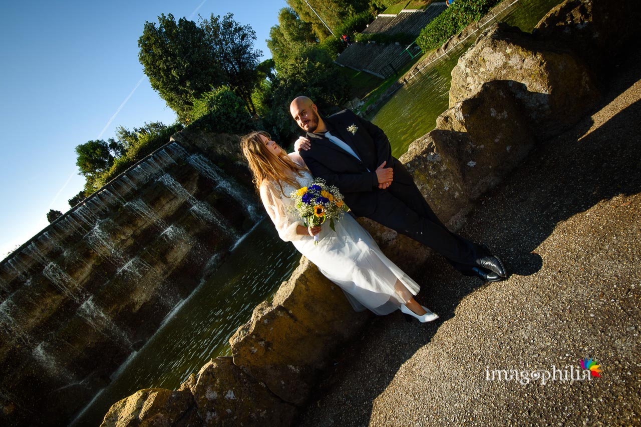 Matrimonio civile a Roma vicino alle terme di Caracalla