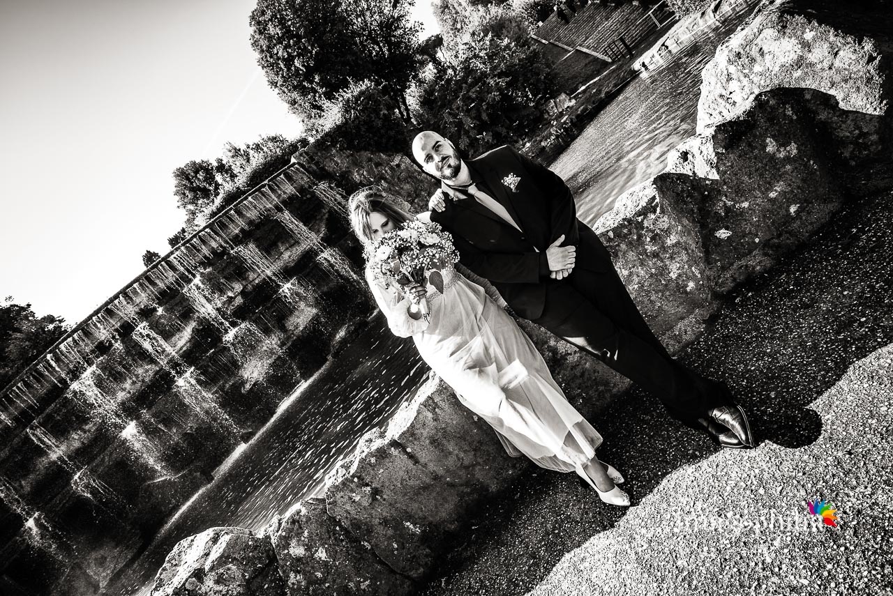 Matrimonio civile a Roma vicino alle terme di Caracalla