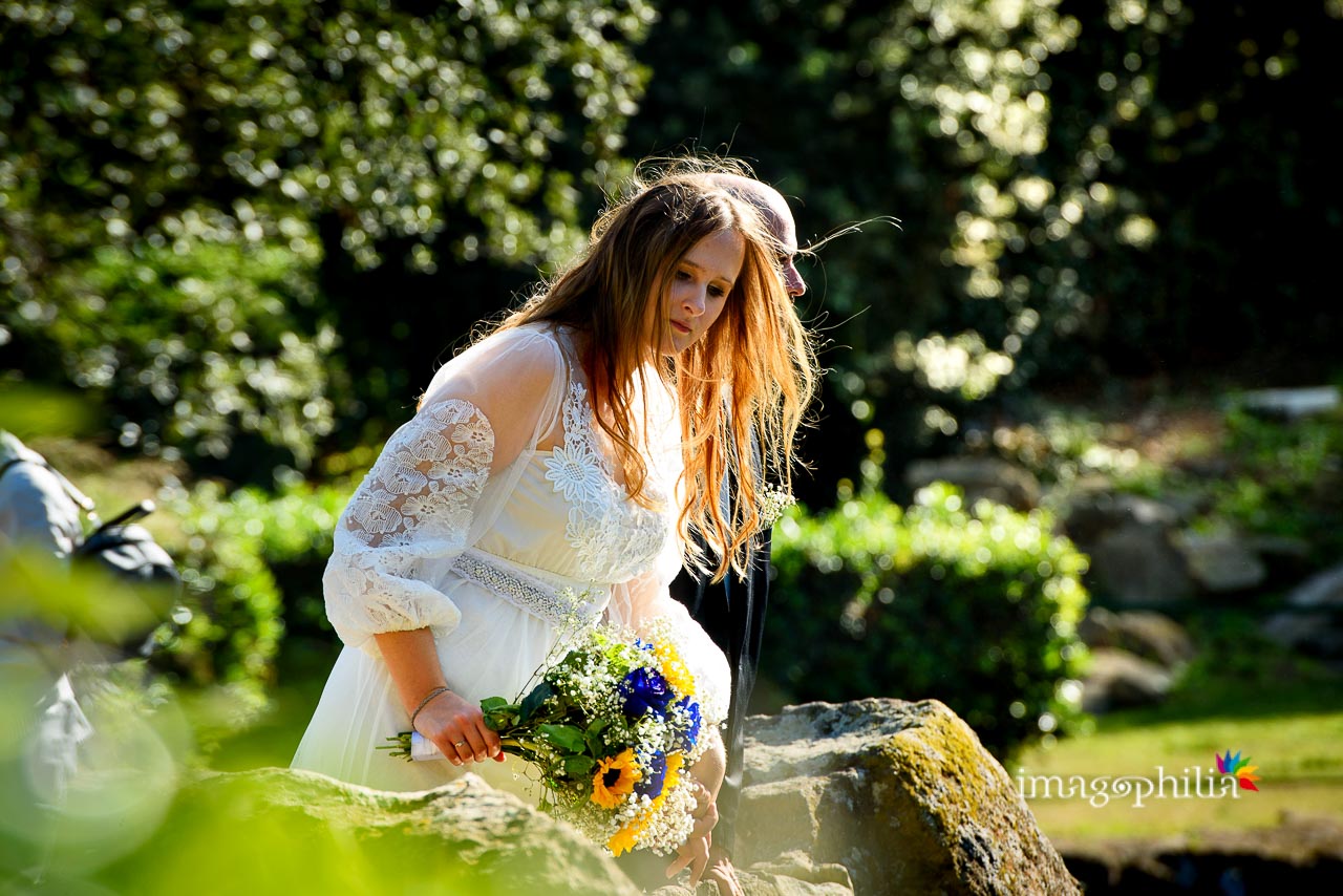 Matrimonio civile a Roma vicino alle terme di Caracalla