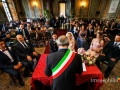 Panoramica della cerimonia civile di matrimonio a Palazzo Savelli nel Comune di Albano Laziale