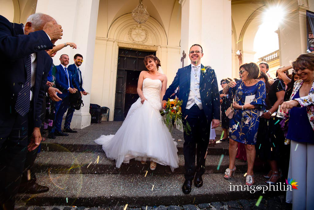 Matrimonio a Santa Maria Assunta in Cielo ad Ariccia e ricevimento alla Tenuta Pantano Borghese di Monte Compatri