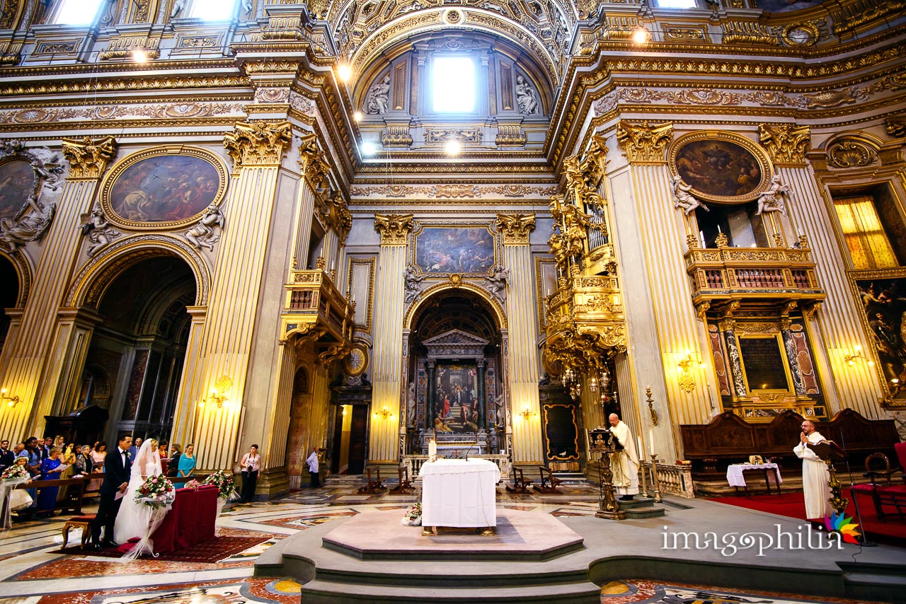 Matrimonio Chiesa Nuova, Roma