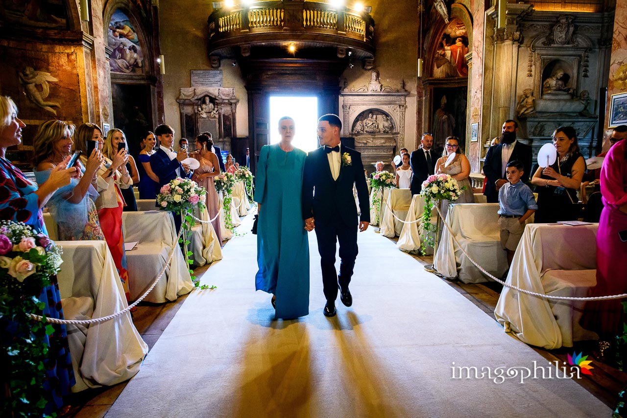 Matrimonio nella Chiesa di San Pietro in Montorio, Roma