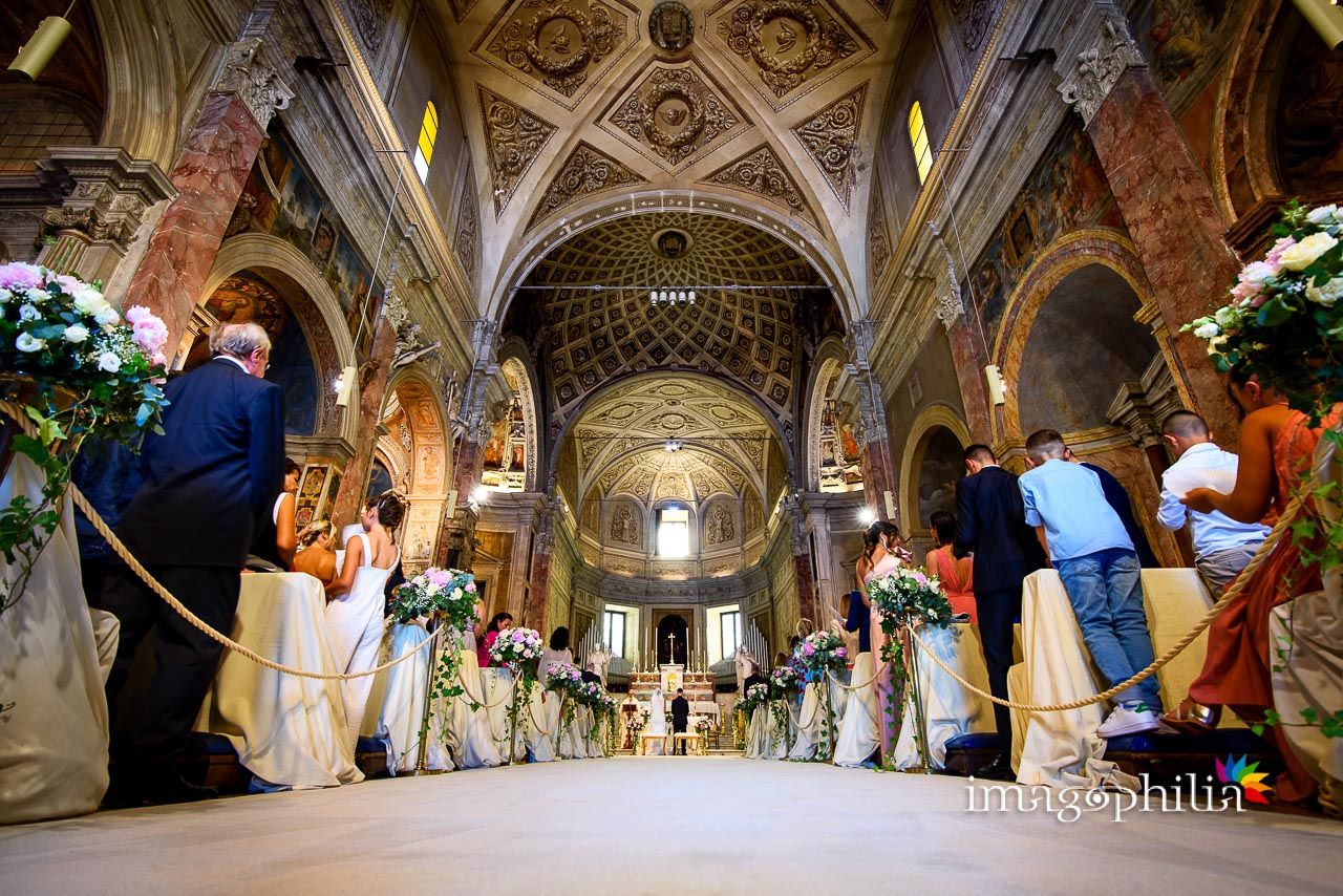 Matrimonio nella Chiesa di San Pietro in Montorio, Roma