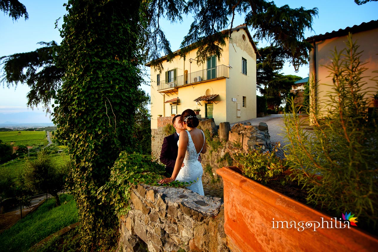 Ricevimento di matrimonio a Casale Baldetti, Frascati