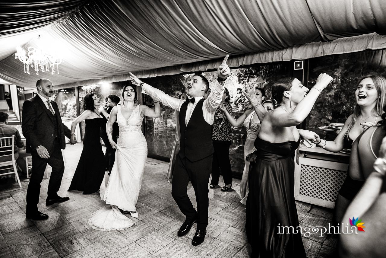 Ricevimento di matrimonio a Casale Baldetti, Frascati