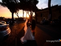 Tramonto suggestivo per gli sposini al borgo di Castel Gandolfo