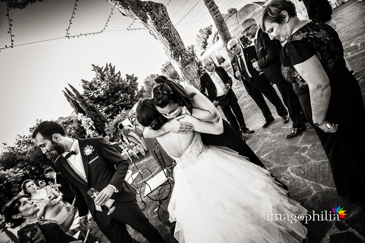 Matrimonio ad Ariccia, ricevimento di nozze a Villa Rufelli