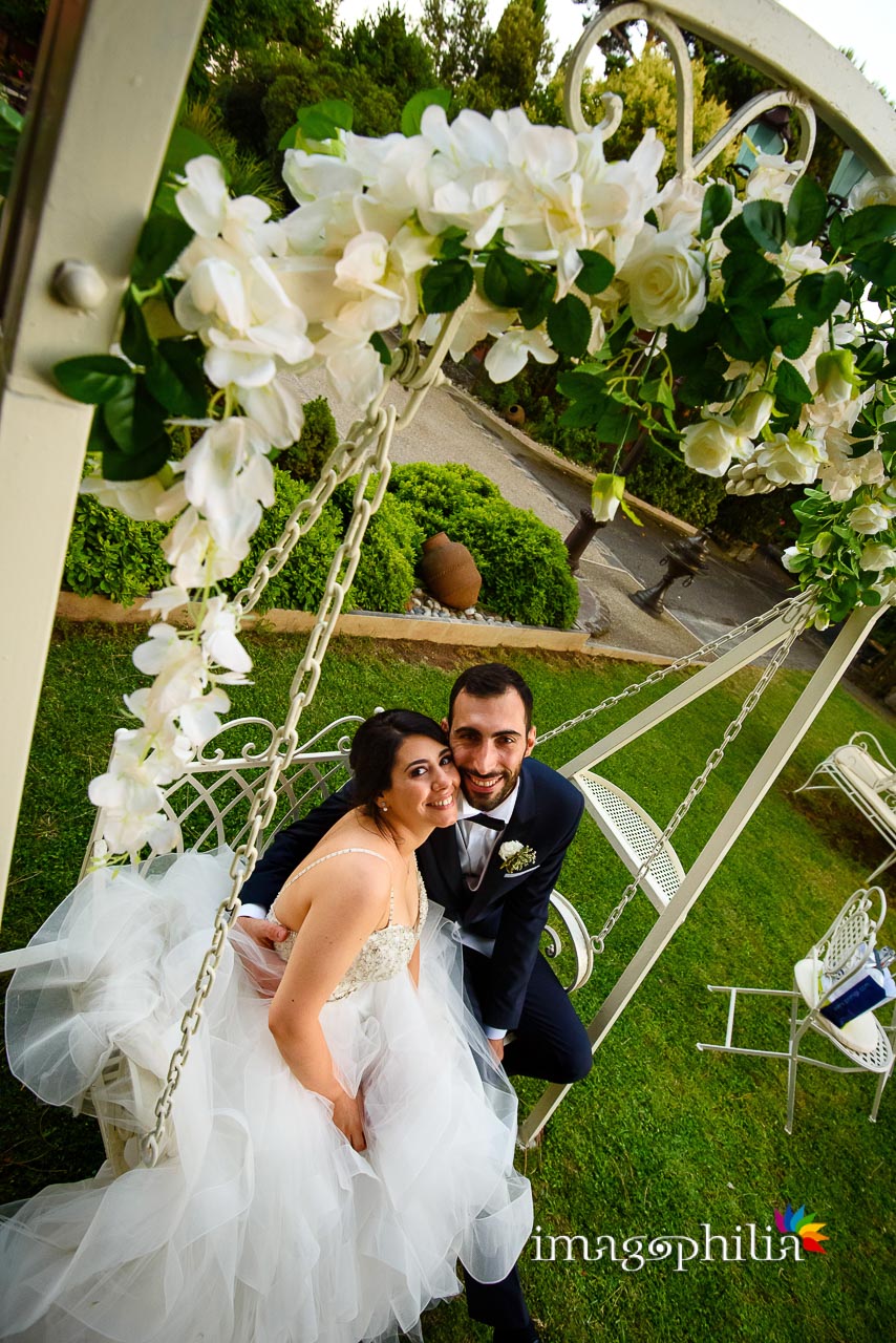 Matrimonio ad Ariccia, ricevimento di nozze a Villa Rufelli