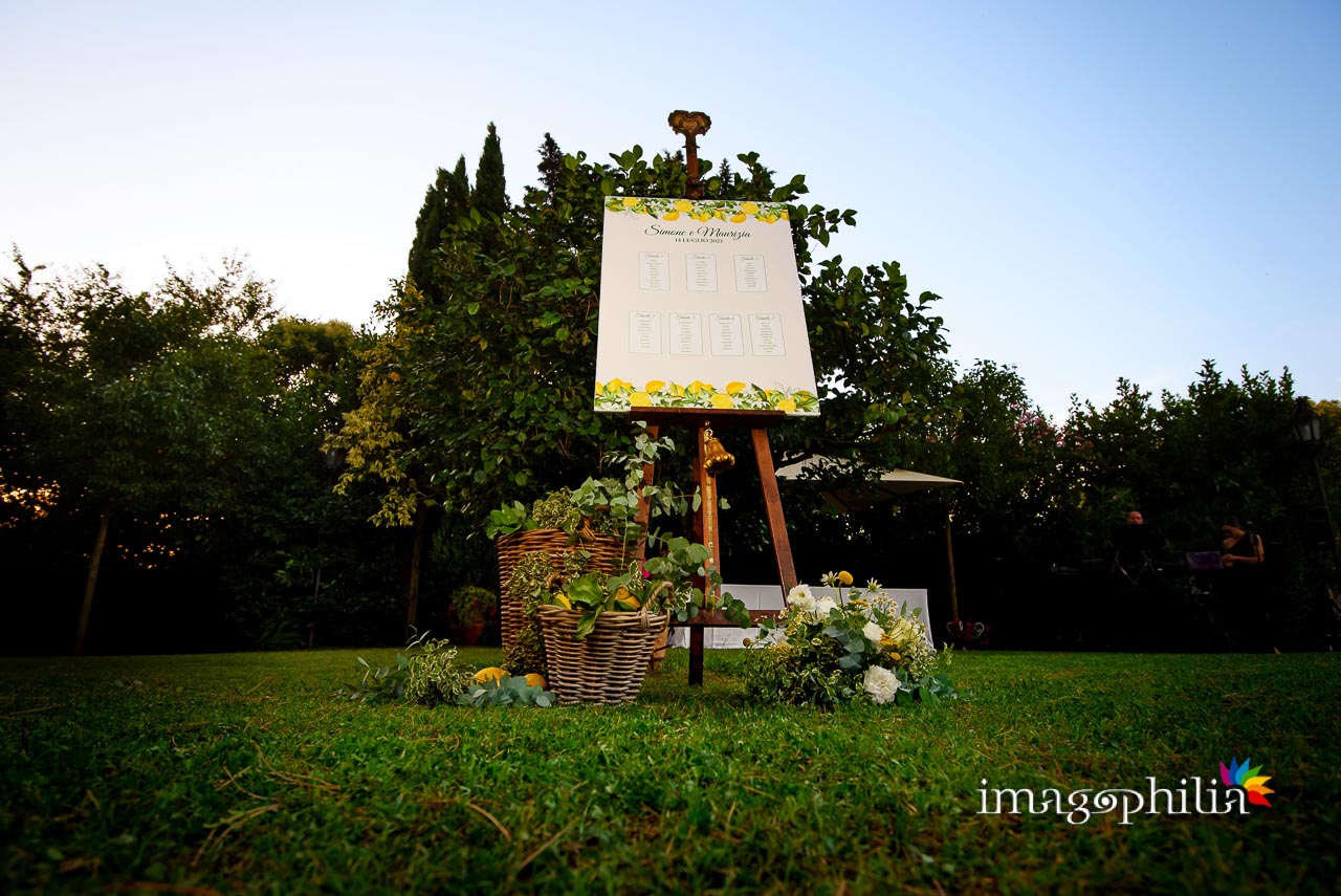 Matrimonio ad Ariccia, ricevimento di nozze a Villa Rufelli