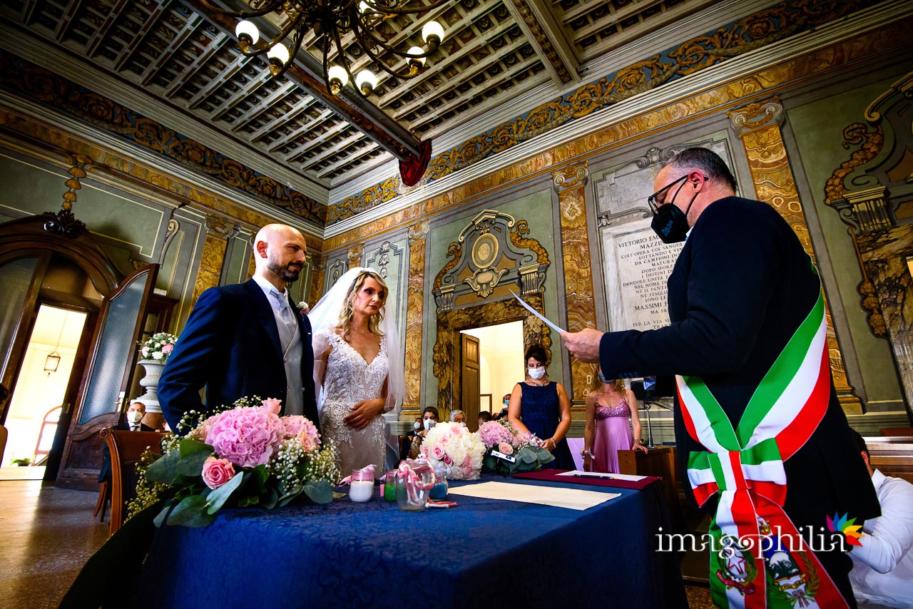 Matrimonio civile ad Albano Laziale, Palazzo Savelli