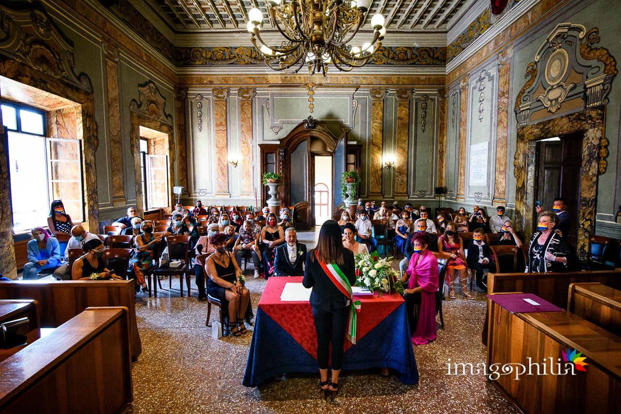 Matrimonio civile ad Albano Laziale, Palazzo Savelli