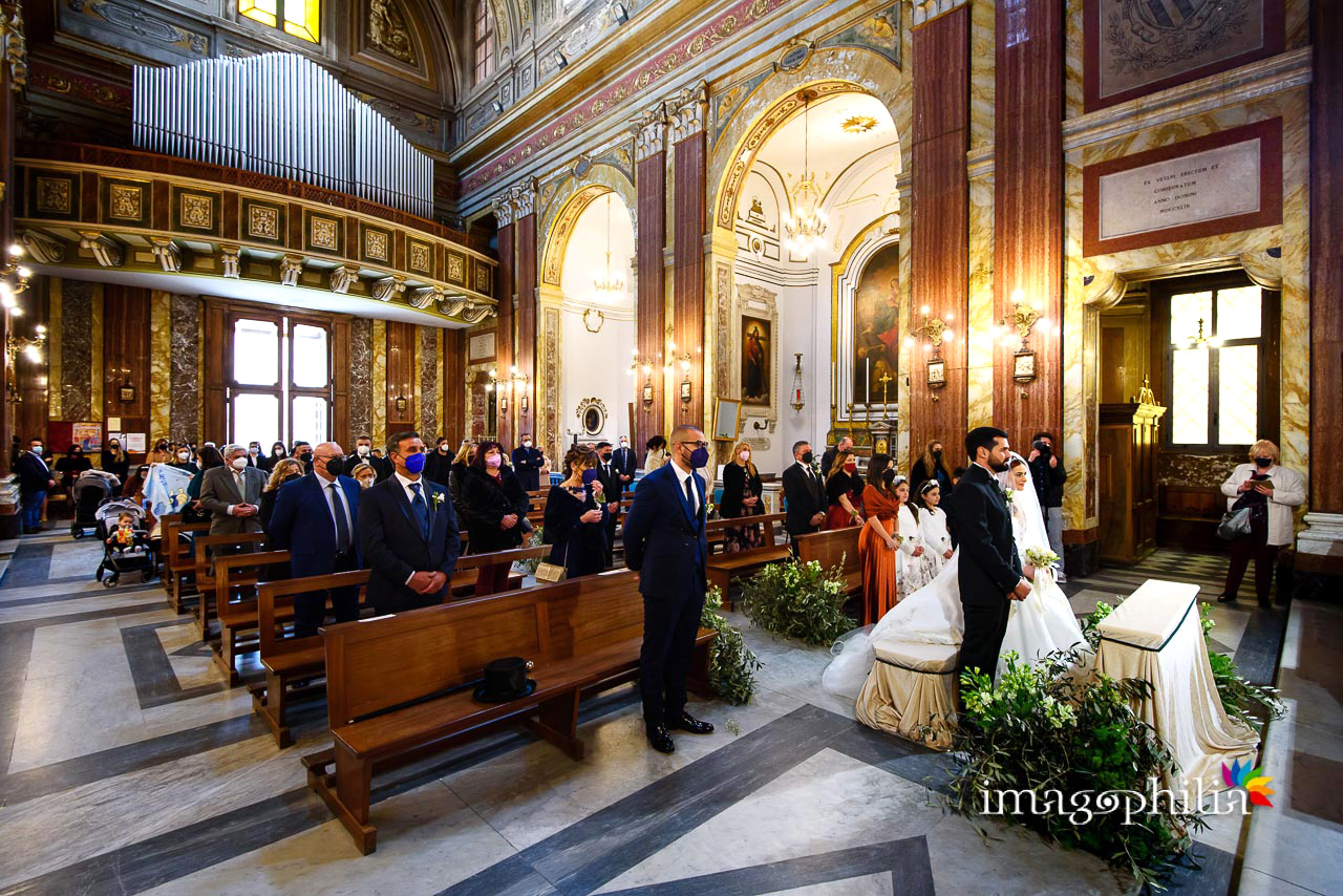 Matrimonio alla Chiesa dei Santi Giovanni Battista ed Evangelista, Nettuno