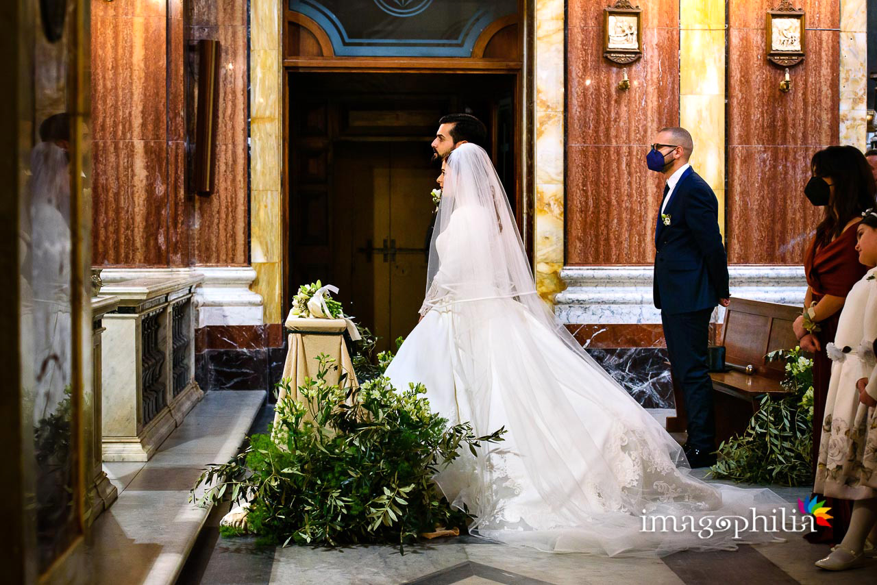 Matrimonio alla Chiesa dei Santi Giovanni Battista ed Evangelista, Nettuno