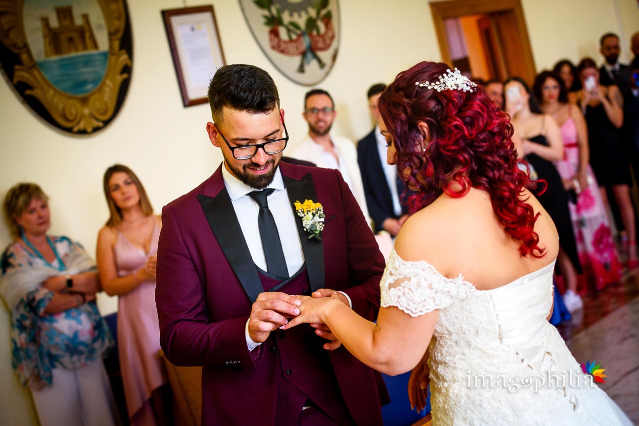 Matrimonio civile al comune di Castel Gandolfo