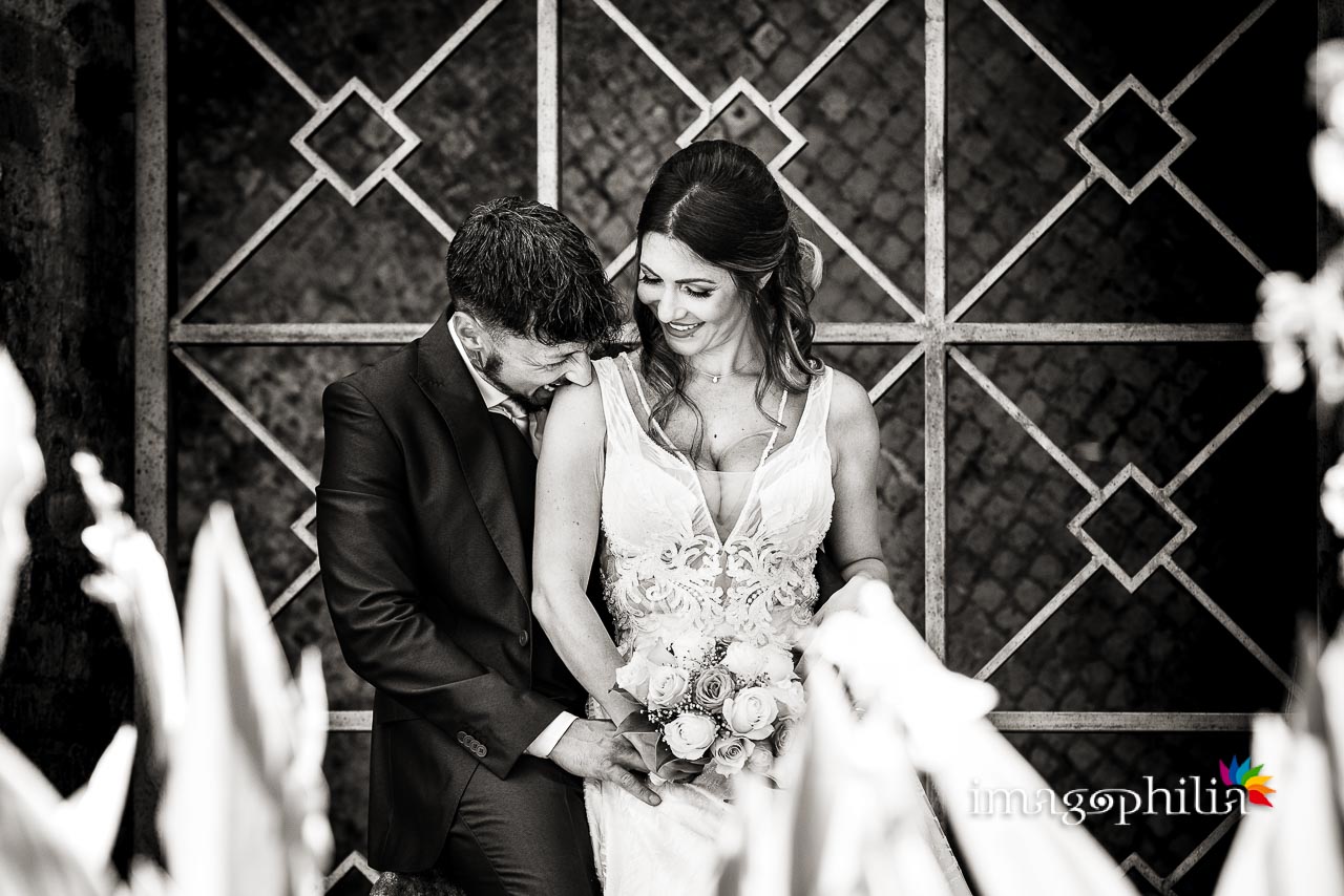Matrimonio civile all'aperto nel parco di Villa Sforza Cesarini a Lanuvio
