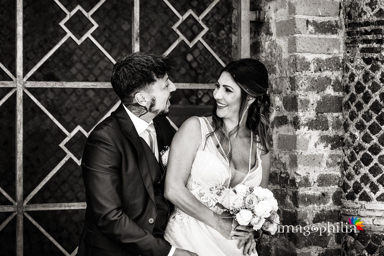 Matrimonio civile all'aperto nel parco di Villa Sforza Cesarini a Lanuvio