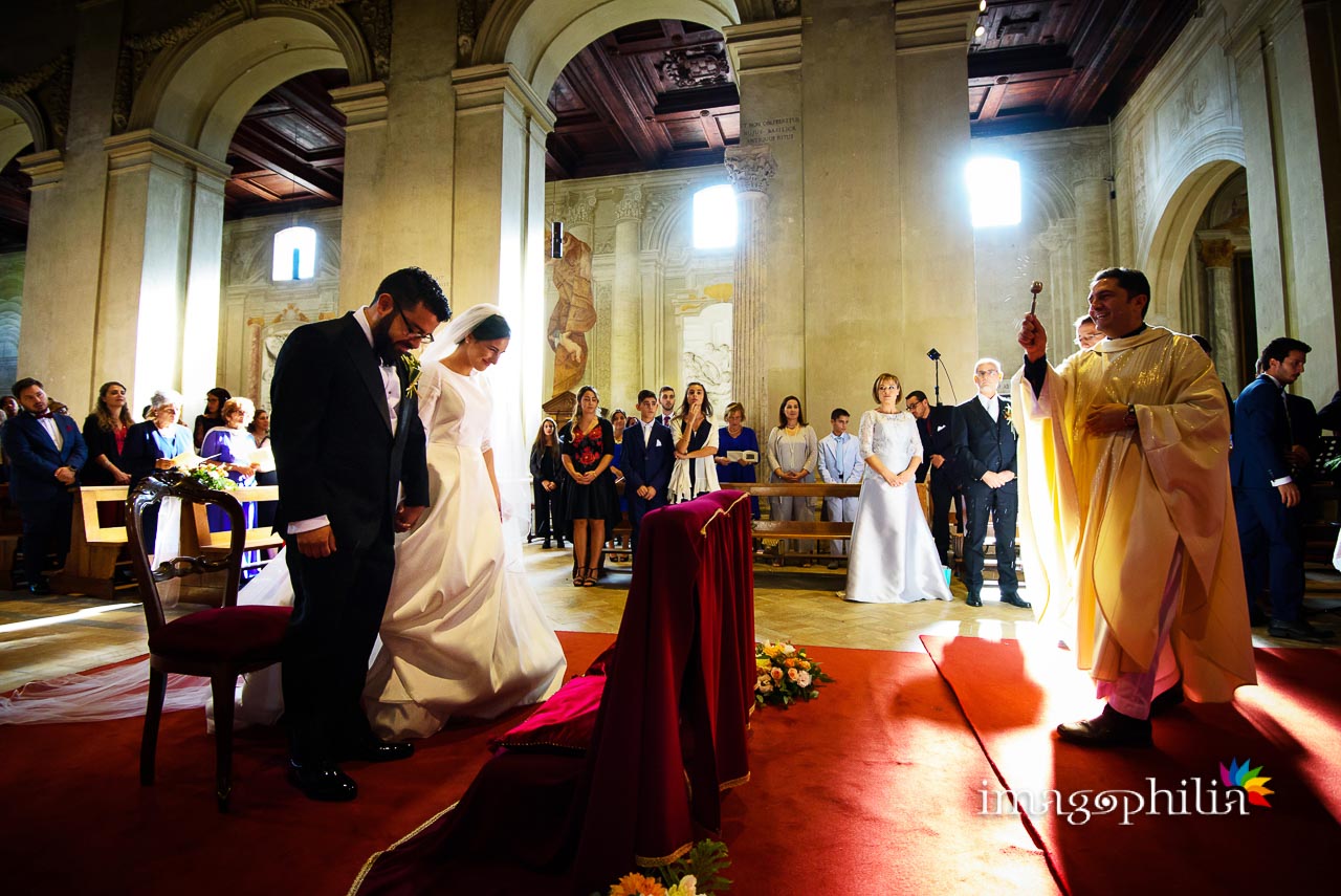 Matrimonio alla Basilica di San Pancrazio (in Villa Pamphili) a Roma